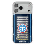 Tennessee Titans Field Glitter Phone Case for Apple iPhone