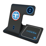 Tennessee Titans Linen 3 in 1 Charging Station