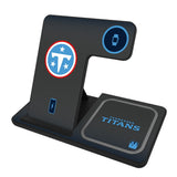 Tennessee Titans Linen 3 in 1 Charging Station