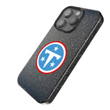 Tennessee Titans Linen Black Bling Phone Case for Apple iPhone