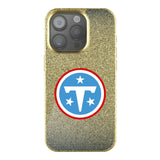 Tennessee Titans Linen Bling Phone Case for Apple iPhone