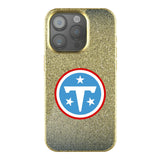 Tennessee Titans Linen Bling Phone Case for Apple iPhone