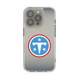 Tennessee Titans Linen Clear Phone Case for Apple iPhone