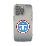 Tennessee Titans Linen Clear Phone Case for Apple iPhone