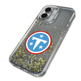 Tennessee Titans Linen Glitter Phone Case for Apple iPhone