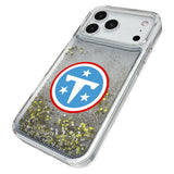 Tennessee Titans Linen Glitter Phone Case for Apple iPhone