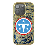 Tennessee Titans Paisley Bling Phone Case for Apple iPhone