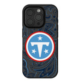 Tennessee Titans Paisley Bump Phone Case for Apple iPhone