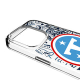 Tennessee Titans Paisley Clear Phone Case for Apple iPhone