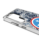 Tennessee Titans Paisley Clear Phone Case for Samsung Galaxy