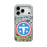 Tennessee Titans Paisley Glitter Phone Case for Apple iPhone