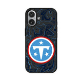 Tennessee Titans Paisley MagSafe Compatible Phone Case for Apple iPhone