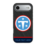 Tennessee Titans Personalized EndZone Plus Bump Phone Case for Apple iPhone 17 Series