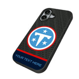 Tennessee Titans Personalized EndZone Plus Bump Phone Case for Apple iPhone