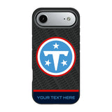 Tennessee Titans Personalized EndZone Plus Bump Phone Case for Apple iPhone
