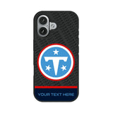 Tennessee Titans Personalized EndZone Plus Bump Phone Case for Apple iPhone
