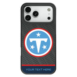 Tennessee Titans Personalized EndZone Plus Bump Phone Case for Apple iPhone
