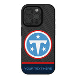 Tennessee Titans Personalized EndZone Plus Bump Phone Case for Apple iPhone