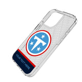 Tennessee Titans Personalized EndZone Plus Clear Phone Case for Apple iPhone
