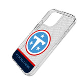 Tennessee Titans Personalized EndZone Plus Clear Phone Case for Apple iPhone