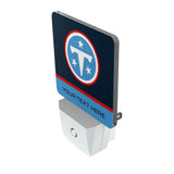 Tennessee Titans Personalized Endzone Solid Night Light 2-Pack