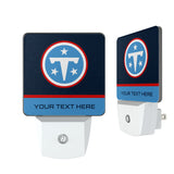 Tennessee Titans Personalized Endzone Solid Night Light 2-Pack