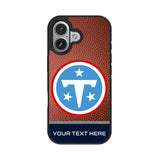 Tennessee Titans Personalized Football Bump Phone Case for Apple iPhone 17 Series