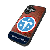 Tennessee Titans Personalized Football Bump Phone Case for Apple iPhone