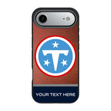 Tennessee Titans Personalized Football Bump Phone Case for Apple iPhone