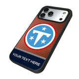 Tennessee Titans Personalized Football Bump Phone Case for Apple iPhone