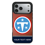 Tennessee Titans Personalized Football Bump Phone Case for Apple iPhone