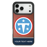 Tennessee Titans Personalized Football Bump Phone Case for Apple iPhone