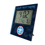 Tennessee Titans Personalized Hatch Wall Clock