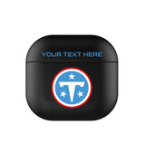 Tennessee Titans Personalized Insignia AirPod Case Cover