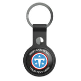 Tennessee Titans Personalized Insignia Black Airtag Holder