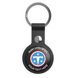 Tennessee Titans Personalized Insignia Black Airtag Holder