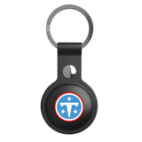 Tennessee Titans Personalized Insignia Black Airtag Holder