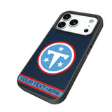 Tennessee Titans Personalized Stripe Bump Phone Case for Apple iPhone