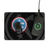 Tennessee Titans Personalized Tilt 15-Watt Wireless Charger and Mouse Pad