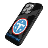 Tennessee Titans Personalized Tilt Bump Phone Case for Apple iPhone