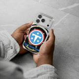 Tennessee Titans Personalized Tilt Glitter Phone Case for Apple iPhone