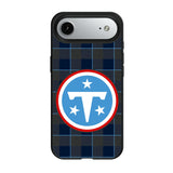 Tennessee Titans Plaid MagSafe Compatible Phone Case for Apple iPhone
