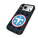 Tennessee Titans Plaid MagSafe Compatible Phone Case for Apple iPhone
