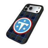 Tennessee Titans Plaid MagSafe Compatible Phone Case for Apple iPhone