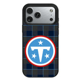 Tennessee Titans Plaid MagSafe Compatible Phone Case for Apple iPhone