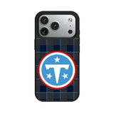 Tennessee Titans Plaid MagSafe Compatible Phone Case for Apple iPhone