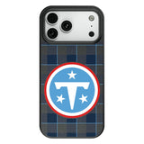 Tennessee Titans Plaid MagSafe Compatible Phone Case for Apple iPhone