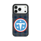 Tennessee Titans Plaid MagSafe Compatible Phone Case for Apple iPhone