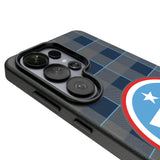 Tennessee Titans Plaid MagSafe Compatible Phone Case for Samsung Galaxy 26 Series