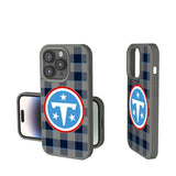 Tennessee Titans Plaid Soft Touch Phone Case for Apple iPhone